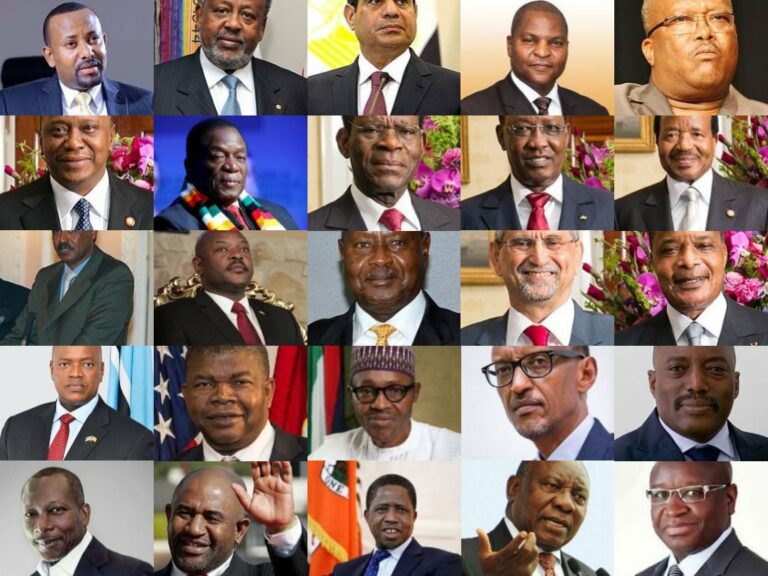 African countries along with their current presidents