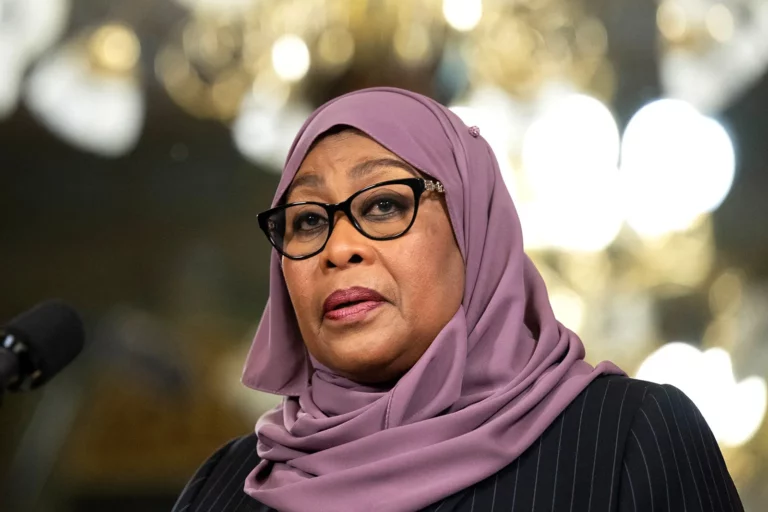 President of Tanzania is Samia Suluhu Hassan